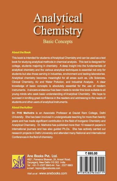 Analytical Chemistry: Basic Concepts
