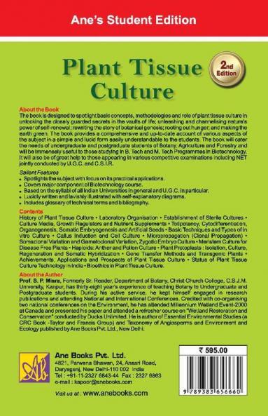 Plant Tissue Culture 2nd Ed