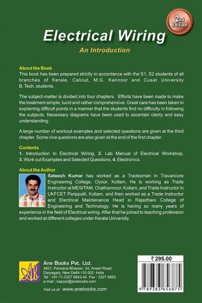 Electrical Wiring An Introduction 2nd ed