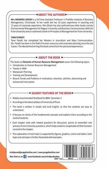 Elements Of Human Resource Management