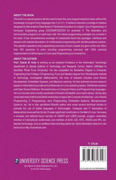 Core Java Programming - A Practical Approach