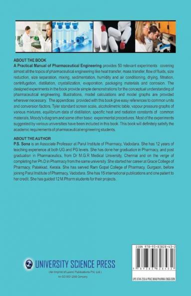 A Practical Manual of Pharmaceutical Engineering