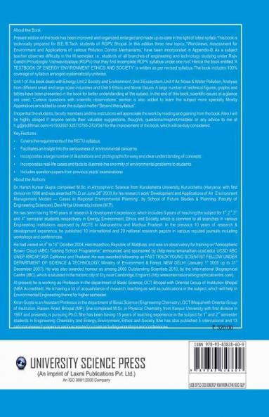 A Textbook o Energy Environment Ethics and Society