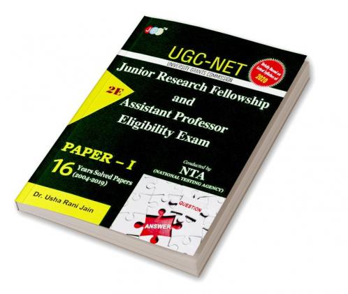 UGC - NET (Paper–I) Previous Years Solved Papers (2004-2019)