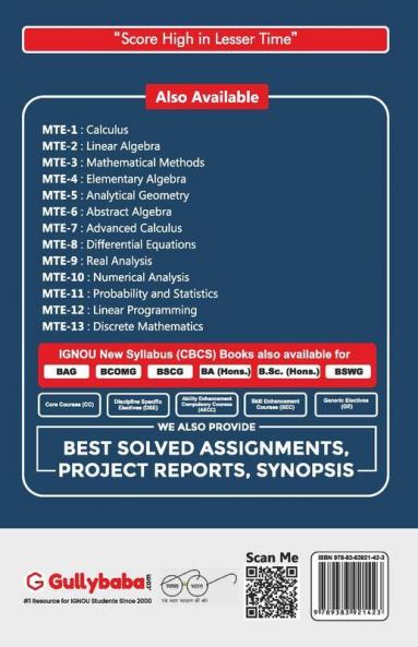 MTE-11 Probability and Statistics