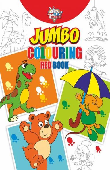 Jumbo Colouring Red Book-4 (E) PB