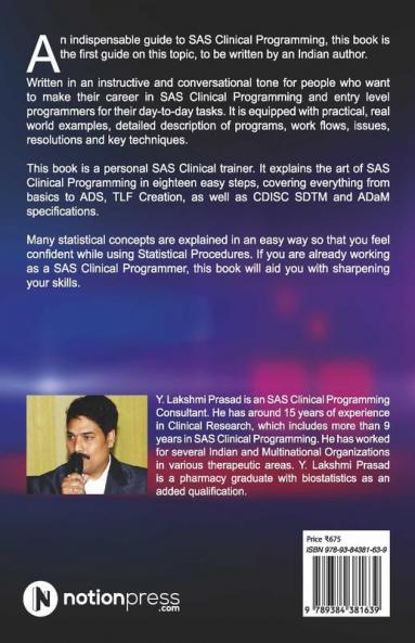 Sas Clinical Programming: In 18 Easy Steps