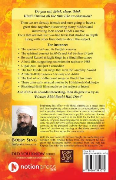 Did You Know - Vol.1 (New Revised And Expanded Edition) :For All Bollywood Obsessed Movie Buffs