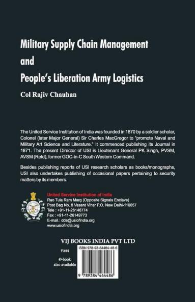 Military Supply Chain Management and People's Liberation Army Logistics