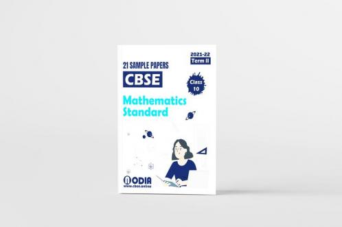 CBSE Mathematics Standard 21 Sample Papers Class 10 Term 2 2022