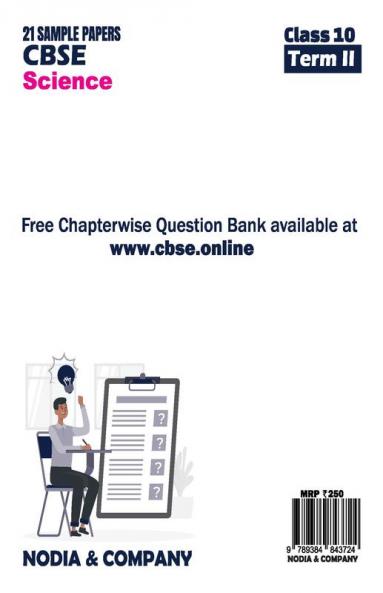 CBSE Science 21 Sample Papers Class 10 Term 2 2022