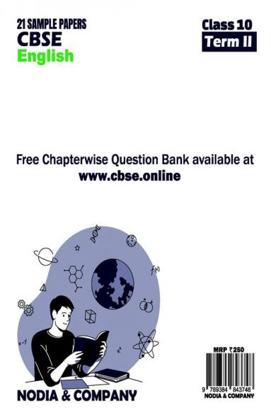 CBSE English 21 Sample Papers Class 10 Term 2 2022