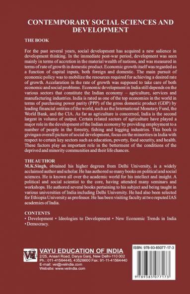 Contemporary Social Sciences and Development