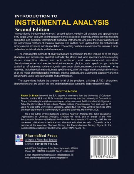 Introduction to instrumental Analysis