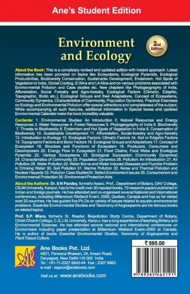 Environment and Ecology 2/E