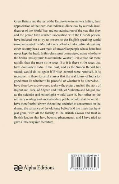 The Martial Races of India