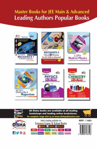 38 Years IIT-JEE Advanced + 14 yrs JEE Main Topic-wise Solved Paper PHYSICS 11th Edition