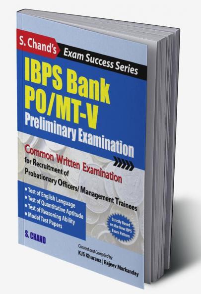IBPS BANK PO/MT-V: PRELIMINARY EXAMINATIONS