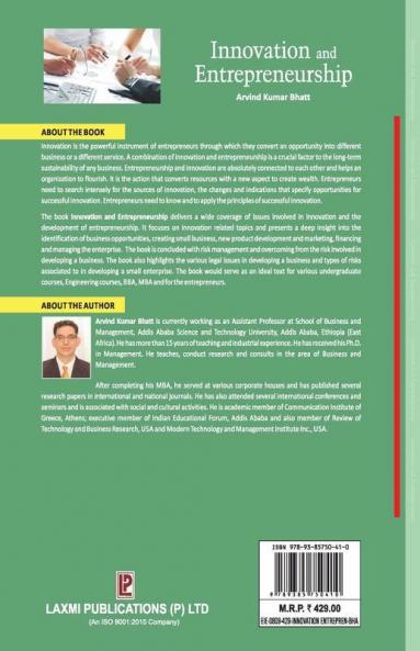 Innovation And Entrepreneurship