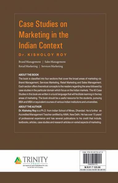 CASE STUDIES ON MARKETING IN THE INDIAN CONTEXT