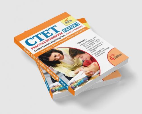 CTET Practice Workbook Paper 1 - English (8 Solved + 10 Mock papers) 4th Edition