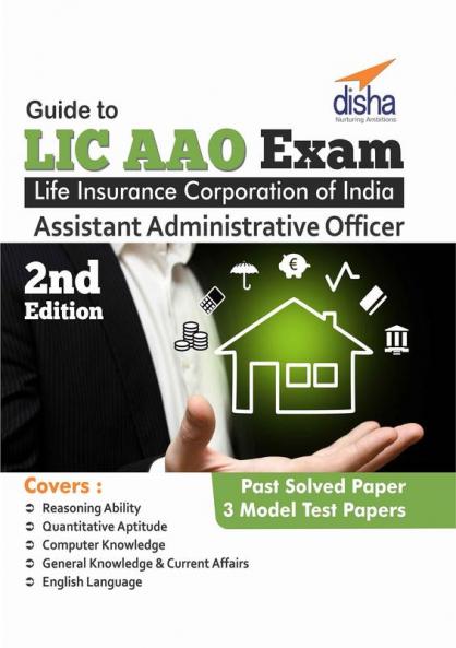 LIC Assistant Administrative Officer's (AAO) Exam Guide with 3 Mock Tests 2nd Edition