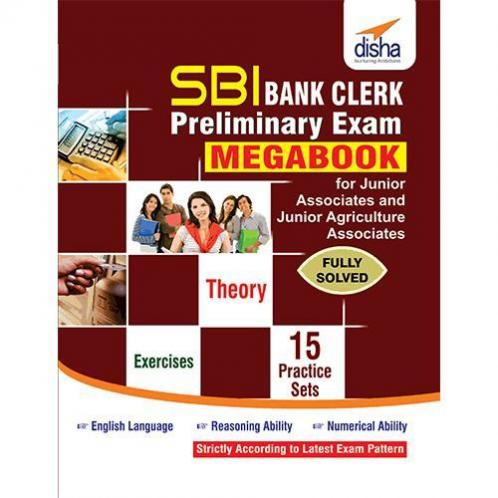 SBI Bank Clerk Preliminary Exam MegaBook - (Guide + 15 Practice Sets)