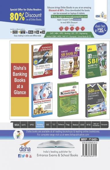 Comprehensive Guide to SBI Bank PO Preliminary & Main Exam 5th edition