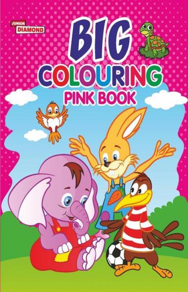 Big Colouring Pink Book for 5 to 9 years Old Kids| Fun Activity and Colouring Book for Children