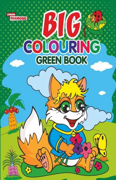 Big Colouring Green Book for 5 to 9 years Old Kids| Fun Activity and Colouring Book for Children