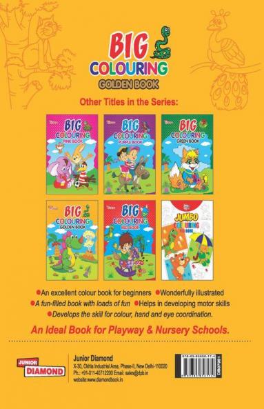 Big Colouring Golden Book for 5 to 9 years Old Kids| Fun Activity and Colouring Book for Children