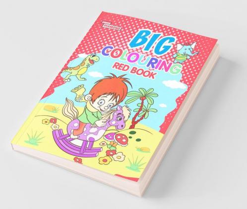 Big Colouring Red Book for 5 to 9 years Old Kids| Fun Activity and Colouring Book for Children