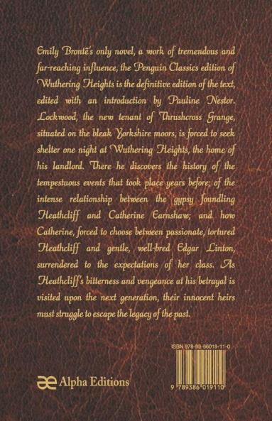 Wuthering Heights (World Classics Unabridged)