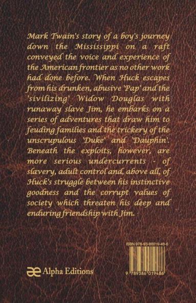 Adventures of Huckleberry Finn (World Classics Unabridged)