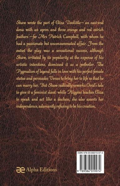 Pygmalion (World Classics Unabridged)