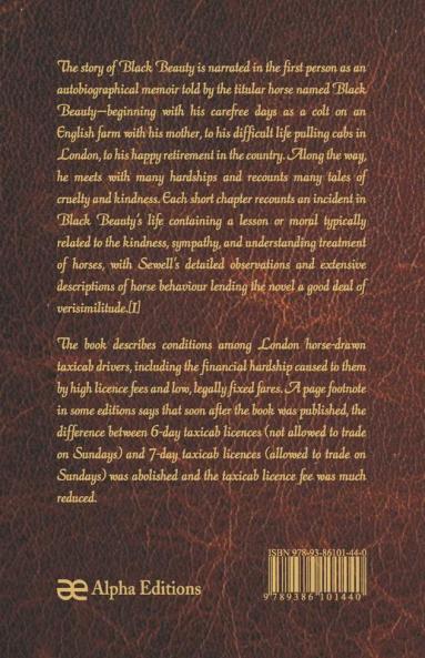 Black Beauty - The Autobiography of a Horse (World Classics Unabridged)