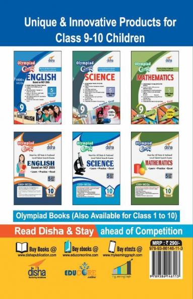 Olympiad Champs English - Class 9 with 5 Mock Online Olympiad Tests