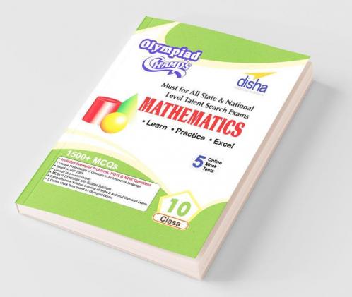 Olympiad Champs Mathematics Class 10 with 5 Mock Online Olympiad Tests