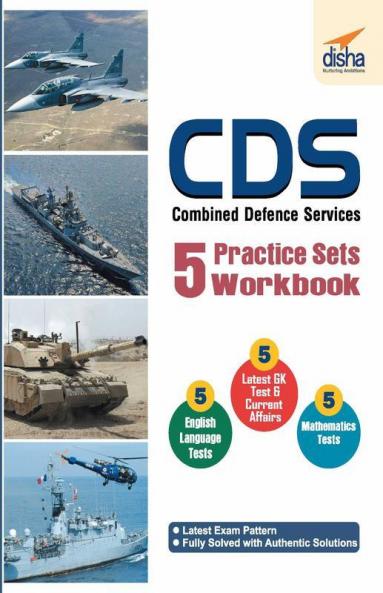 CDS Combined Defence Services 5 Practice Sets Workbook
