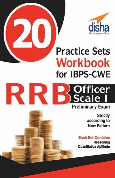 20 Practice Sets Workbook for IBPS-CWE RRB Officer Scale 1 Preliminary Exam
