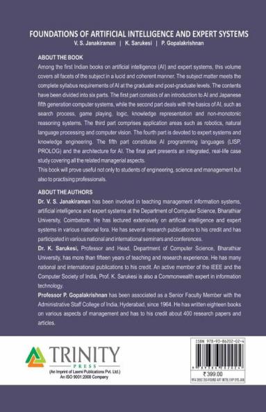 Foundations of Artificial Intelligence and Expert Systems