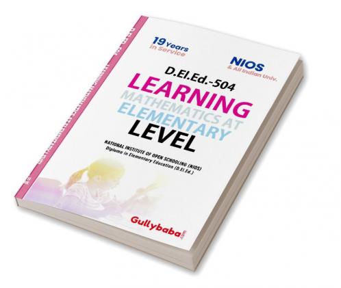 D.El.Ed.-504 Learning Mathematics at Elementary Level