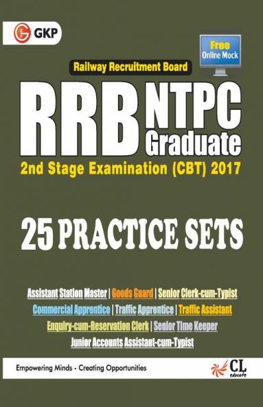 RRB NTPC 25 Practice Sets - Stage 2 Exam (CBT) 2017