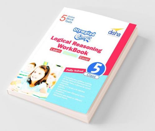 Olympiad Champs Logical Reasoning Workbook Class 5 with 5 Mock Online Olympiad Tests