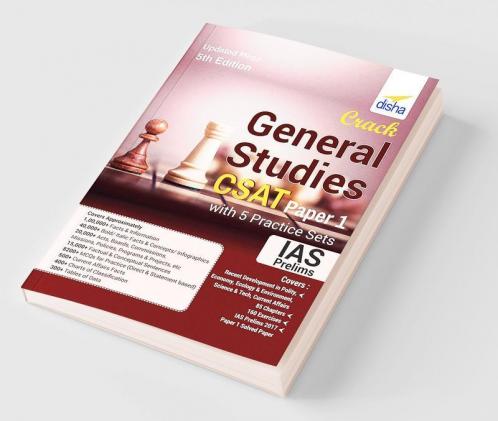 Crack General Studies CSAT - Paper 1 with 5 Practice Sets (IAS Prelims) 5th Edition
