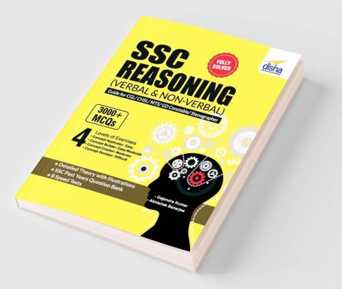 SSC Reasoning (Verbal & Non-Verbal) Guide for CGL/ CHSL/ MTS/ GD Constable/ Stenographer