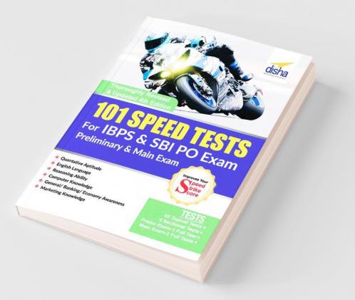 101 Speed Tests for IBPS & SBI Bank PO Exam 4th Edition