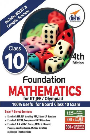 Foundation Mathematics for IIT-JEE/ Olympiad Class 10 - 4th Edition