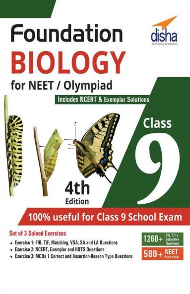 Foundation Biology for NEET/ Olympiad Class 9 - 4th Edition