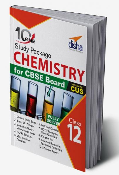 10 in One Study Package for CBSE Chemistry Class 12 with 5 Model Papers
